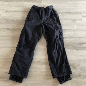 COLUMBIA TITANIUM SNOW SKI PANTS BLACK MENS MEDIUM